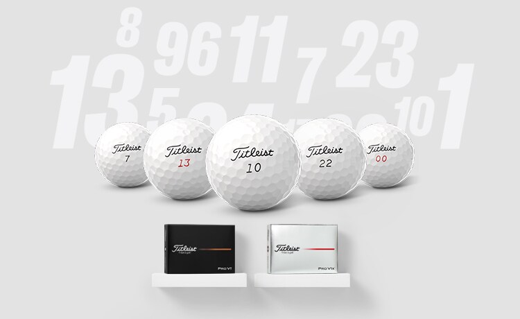 Titleist Special Play Number Golf Balls